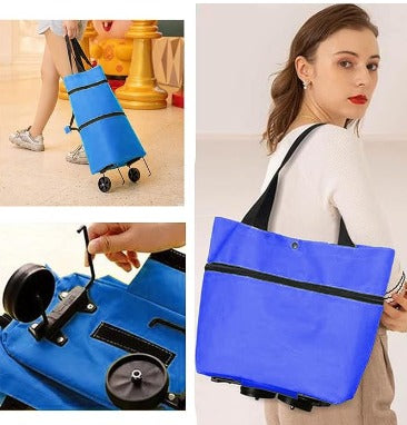 Carrito de compra plegable - Azul - additional image 1