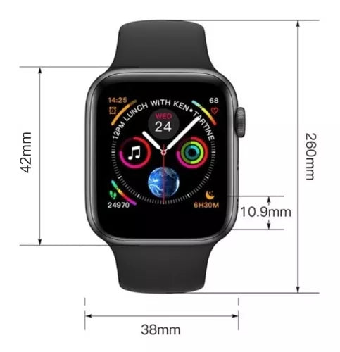 Smartwatch T500+ Negro - additional image 2