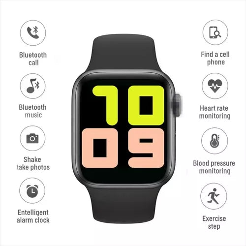 Smartwatch T500+ Negro - additional image 1