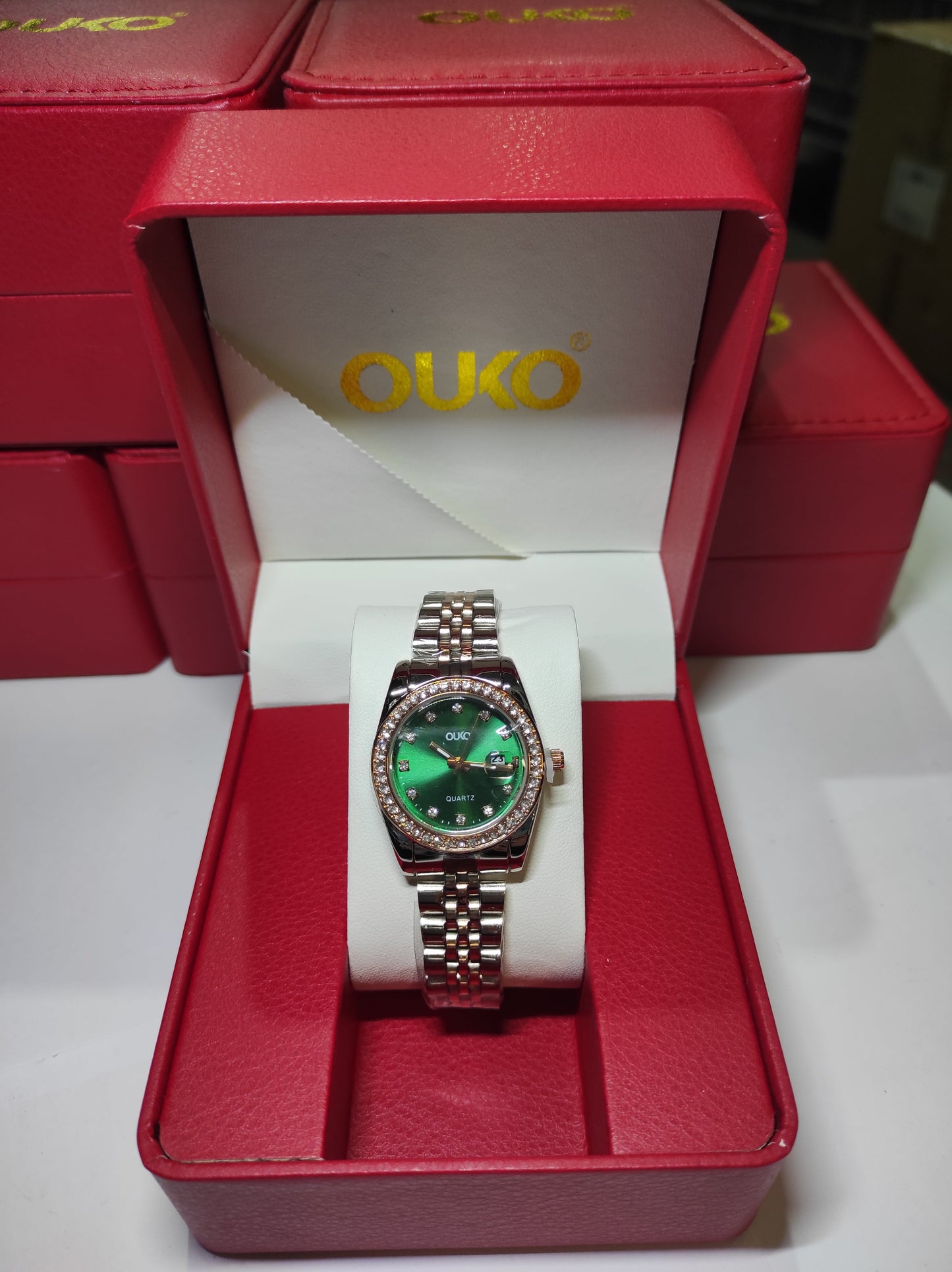 Reloj tipo Rolex mujer - verde - additional image 13