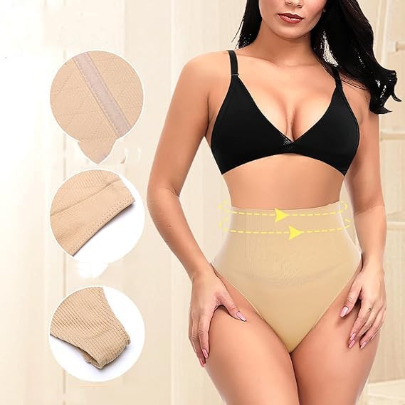 Tanga moldeadora de cadera beige L/XL