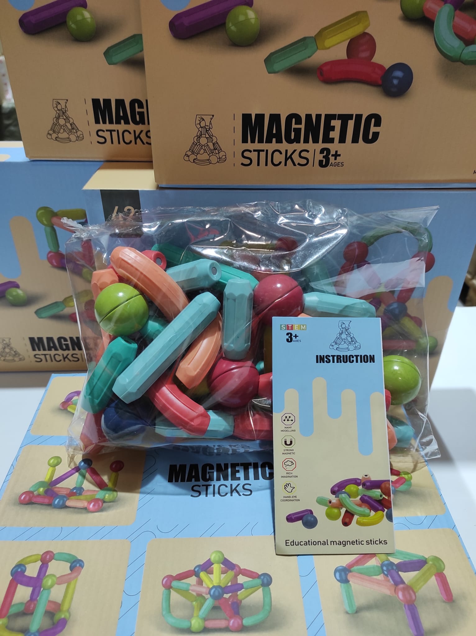 Juego de bloques de construcción magnetica 42pcs - additional image 6